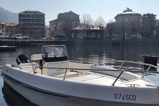 1 Hour Boat Rental Without License 40cv Engine on Lake Como - What you actually see: the Lake Como loop from Cernobbio to Menaggio