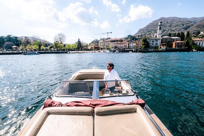 1 Hour Private and Guided Cruise on Lake Como by motorboat - Cross-lake views toward Torno, then Blevio’s Troubetzkoy villa