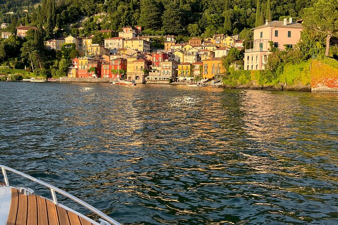 1 Hour Private Boat Tour from Varenna on Lake Como - The 1-hour cruise route, from Villa Cipressi to Bellagio