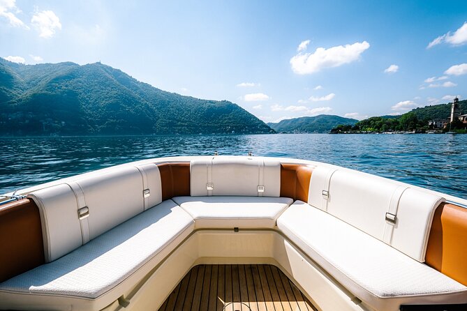 1H Private Cruise Lake Como Tender Yacht Invictus 6 pax - Price and value: $444.54 per group, not per person