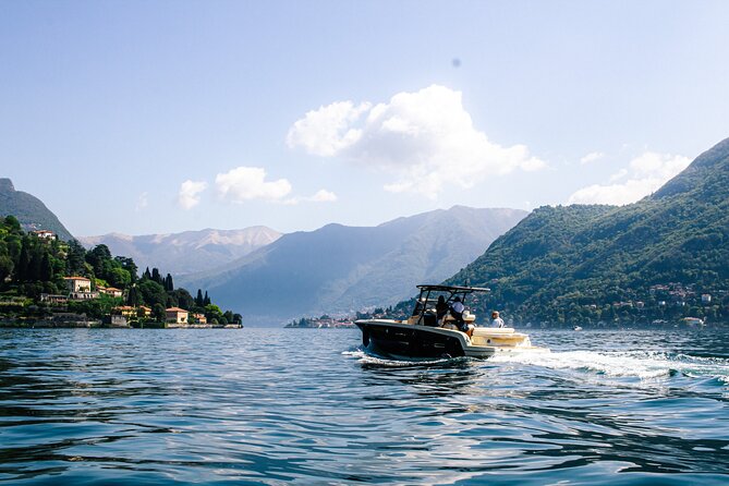 1H Private Cruise Lake Como Tender Yacht Invictus 6 pax - Where to meet: Lungo Lario Trieste, 26, and the Como pier at Lario Bar