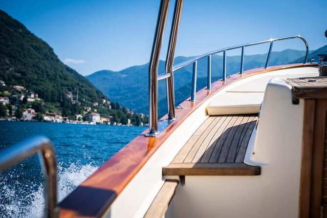 1H Private Cruise on a beautiful wooden speedboat on Lake Como - Where you meet at Sant’Agostino, and why it makes life easier