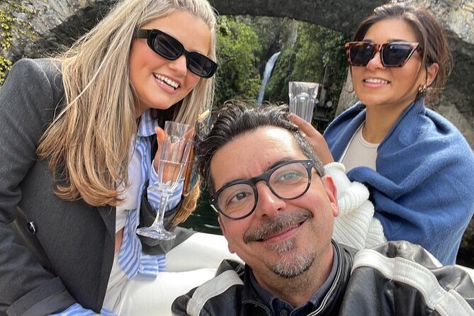 2 Hours Private and Guided Cruise to Lake Como Mostes boat - Life Electric by Daniel Libeskind, art you can see in motion