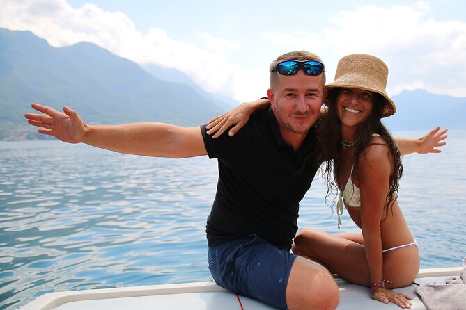 2 Hours Private Cruise on Lake Como up to 8 pax - Argegno rounding toward Comacina Island, and the one moment you can actually swim