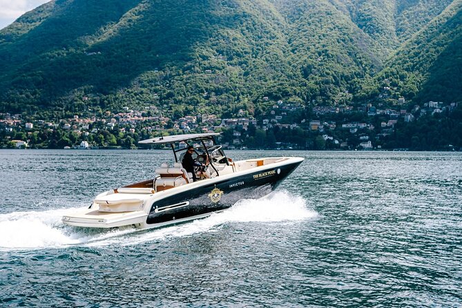 2H Private Cruise on Lake Como Tender yacht Invictus 9 pax - Torno and Villa Pliniana: ghost legends plus hotel glamour