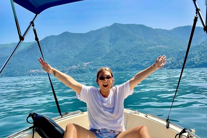 4 Hours Boat Rental Without License 40hp Engine on Lake Como - Key points before you book