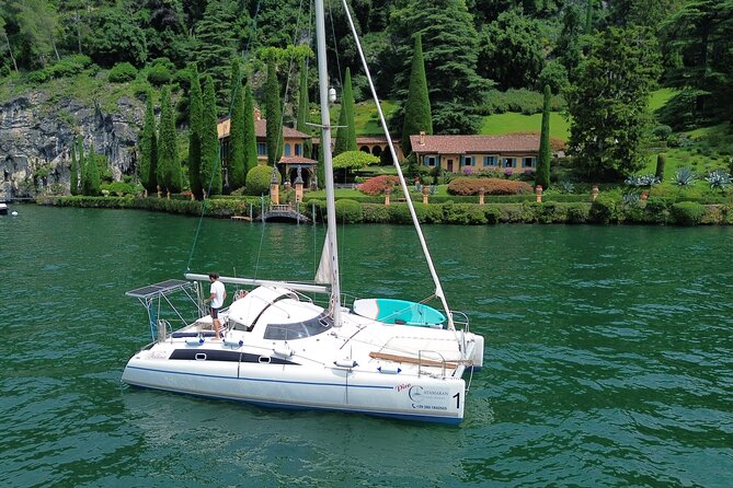 4h Catamaran Tour on Lake Como - Como Boat Rent & Cruise - Meeting point at Piazza Filzi Fabio 12A, Tremezzo, and how to avoid stress