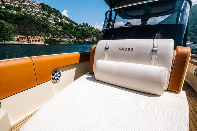 4H Como Lake Cruise drop of Bellagio and Varenna on Tender Yacht - Life Electric and the Cernobbio to Laglio stretch: star-power without the crowds