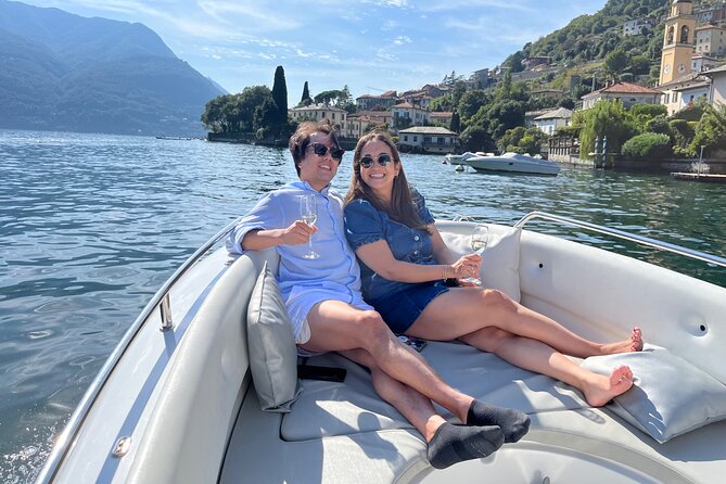 6 hour boat tour with captain on Lake Como - Bellagio and Varenna: stairs, gardens, and the Lovers Walk