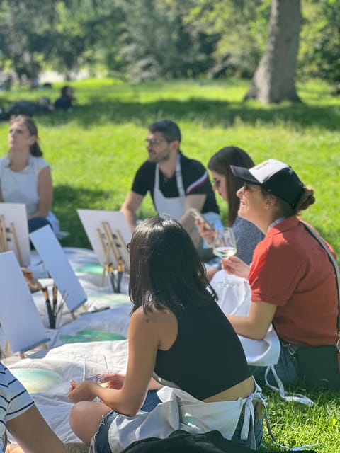 Art in the Park: Paint 'n Sip at Parco Sempione - What’s included, so you do not spend the day troubleshooting