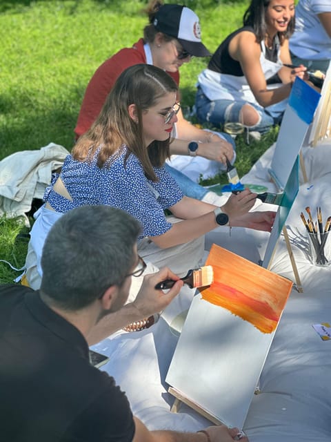 Art in the Park: Paint 'n Sip at Parco Sempione - When a park Paint ‘n Sip fits best