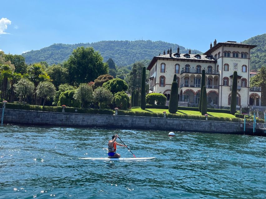 Bellagio Lake Como: Stand up Paddle Rental - The Setup: Dry Bag, Life Jacket, and Getting Comfortable