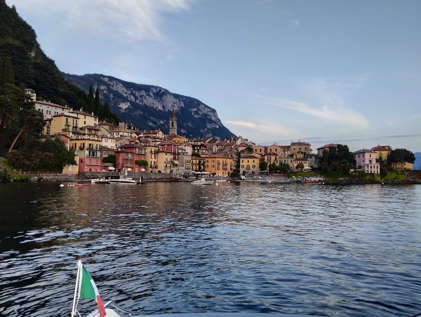 Bellagio/Menaggio: Private Trip on a Vintage Wooden Boat - Varenna, color, charm, and an easy shore-to-boat rhythm
