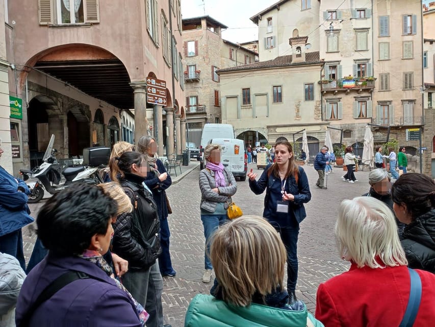 Bergamo: Upper Town Guided Tour with French-speaking Guide - The Rocca viewpoint stop, including the short climb