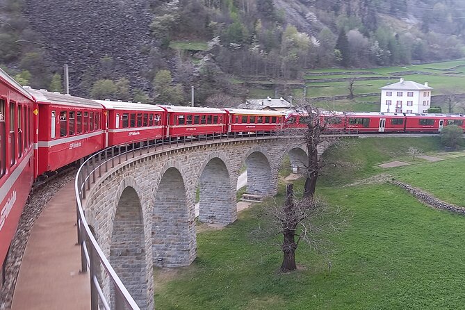 Bernina Red Train, Swiss Alps & St Moritz From Milan - Coffee stops and Lake Como views before Switzerland