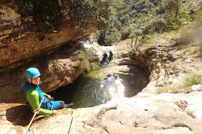 Canyoning "Vione" - advanced Canyoningtour also for sportive beginner - Price and value: $119.77 for four hours that include the hard parts