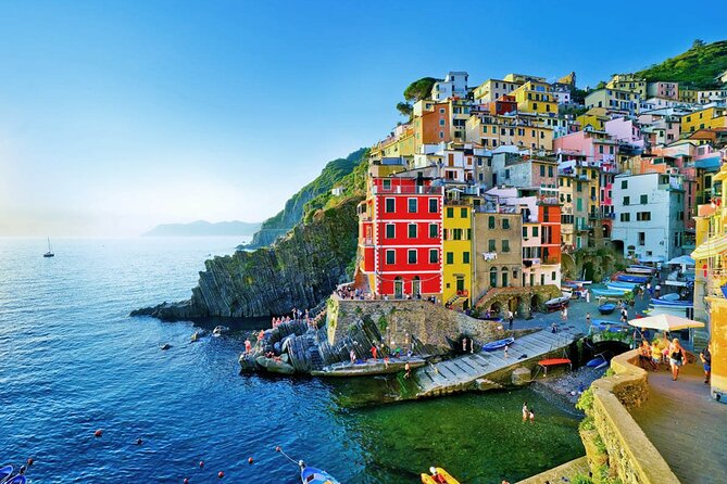 Cinque Terre Day Trip from Milan: Italian Riviera Escape - Boat ride between villages, and the weather truth