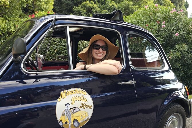 Como Lake: vintage car Fiat 500 Rental - What you actually get: fuel for starting, RC insurance, and advice