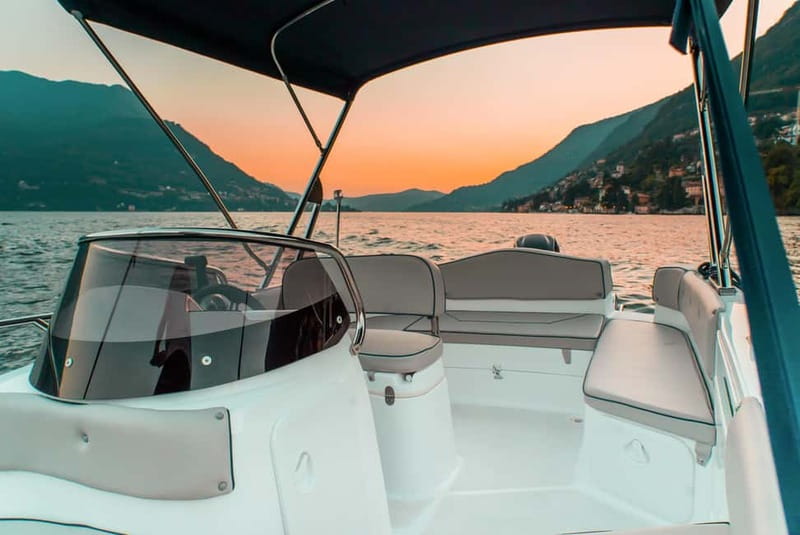 Como: Private 1-Hour Boat Rental - Villa Erba first, then Villa d’Este in full view
