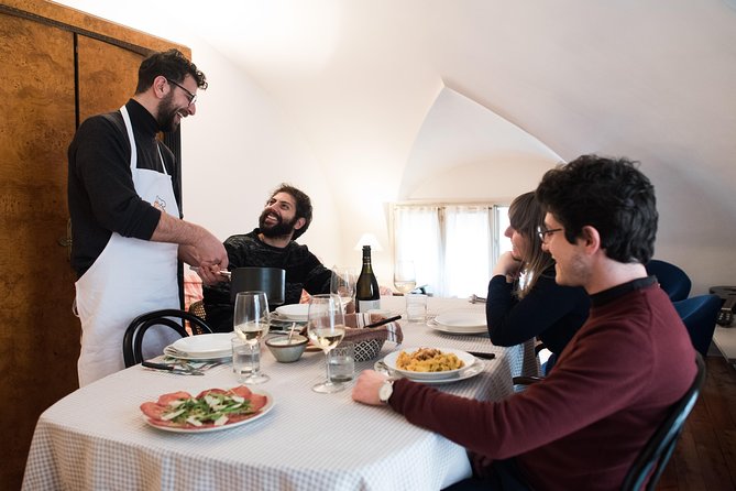 Dine & Enjoy a Cooking Demo at Local's Home in Lake Maggiore - The Conversation Part, With Gabriella and Her Husband
