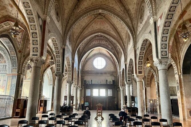Express Tour of the Last Supper in Milan I Small Group of Max 6 - Arriving at Piazza di Santa Maria delle Grazie: set yourself up to move fast