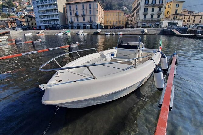 From 1H to 4H License Free Boat Rental 40cv Lake Como - Key highlights