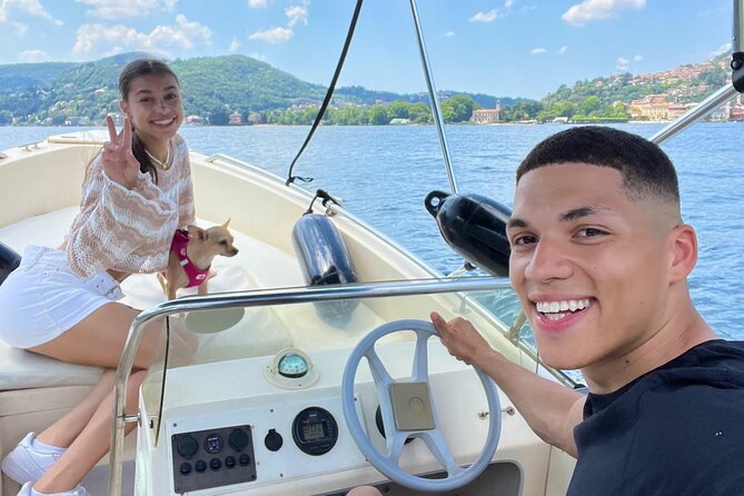 From 1H to 4H License Free Boat Rental 40cv Lake Como - A realistic itinerary for 1, 2, 3, and 4 hours