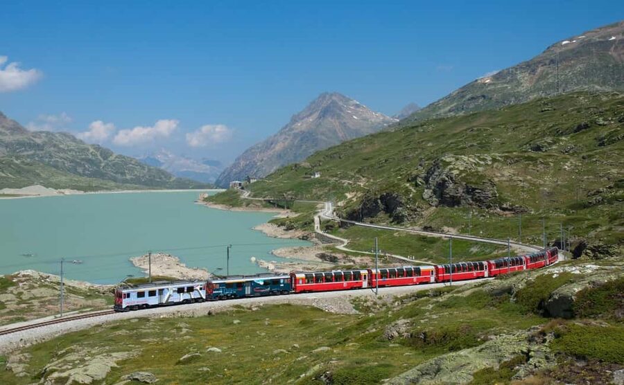 From Milan: Bernina Express Train and St. Moritz Tour by Bus - Morning Pickup Times and the Full-Day Timeline