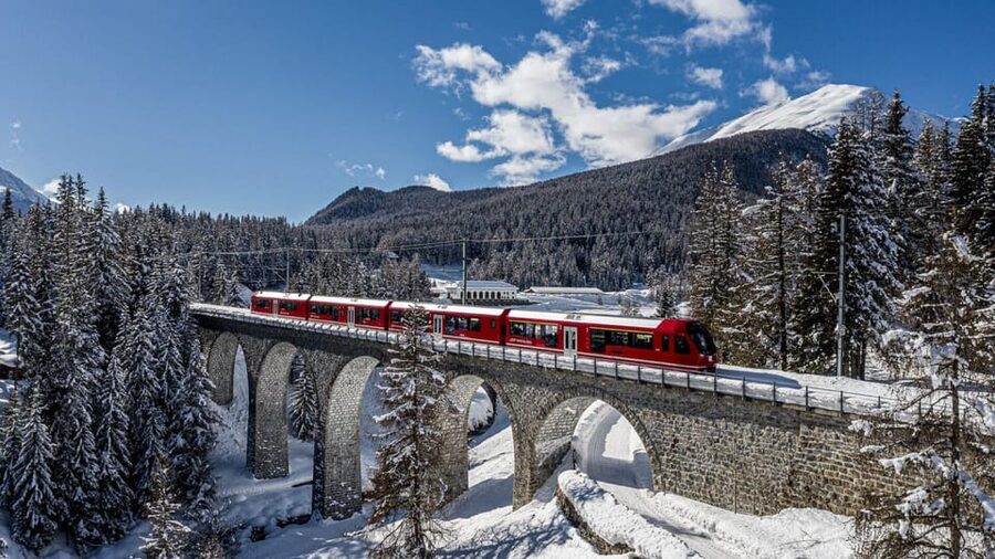 From Milan: Bernina Express Train and St. Moritz Tour by Bus - Tirano Stop: A Town Break Before the Train Magic