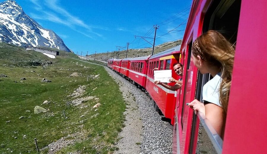 From Milan: Bernina Train, Swiss Alps & St. Moritz Day Trip - Milan to the Alps: how the coach ride sets you up