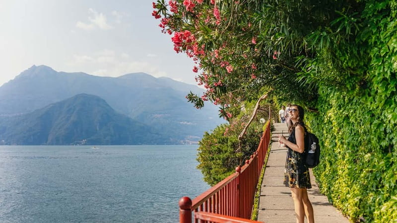 From Milan: Como & Bellagio with Private Lake Como Cruise - From Milan to Como fast, without the stress