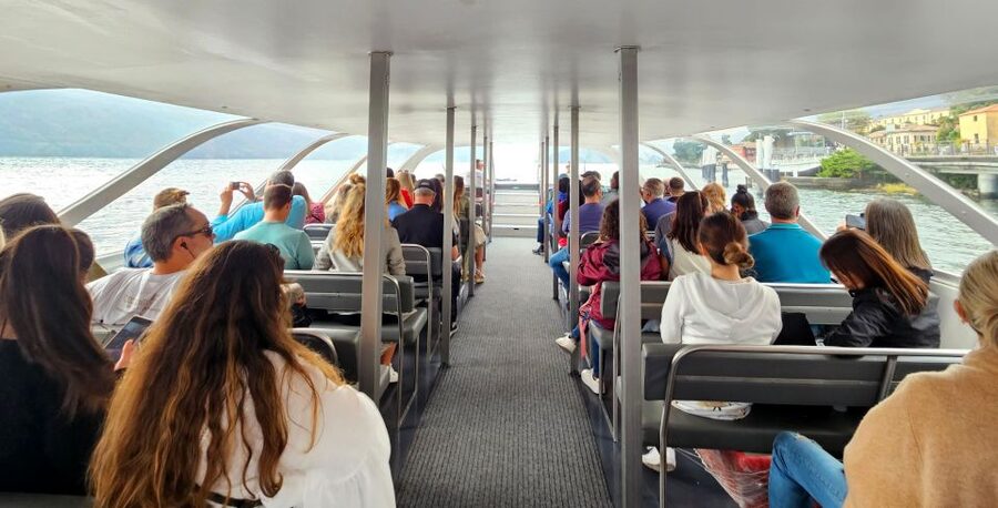 From Milan: Como, Lugano and Bellagio Exclusive Boat Cruise - The private Lake Como cruise to Bellagio, with WIFI on board
