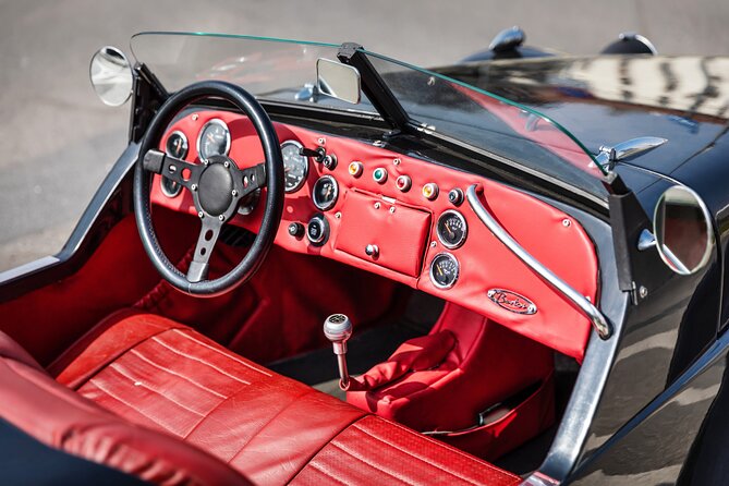 From Milan | Drive a vintage car on Lake Como - Lenno and Villa Balbianello gardens plus a lakeside promenade