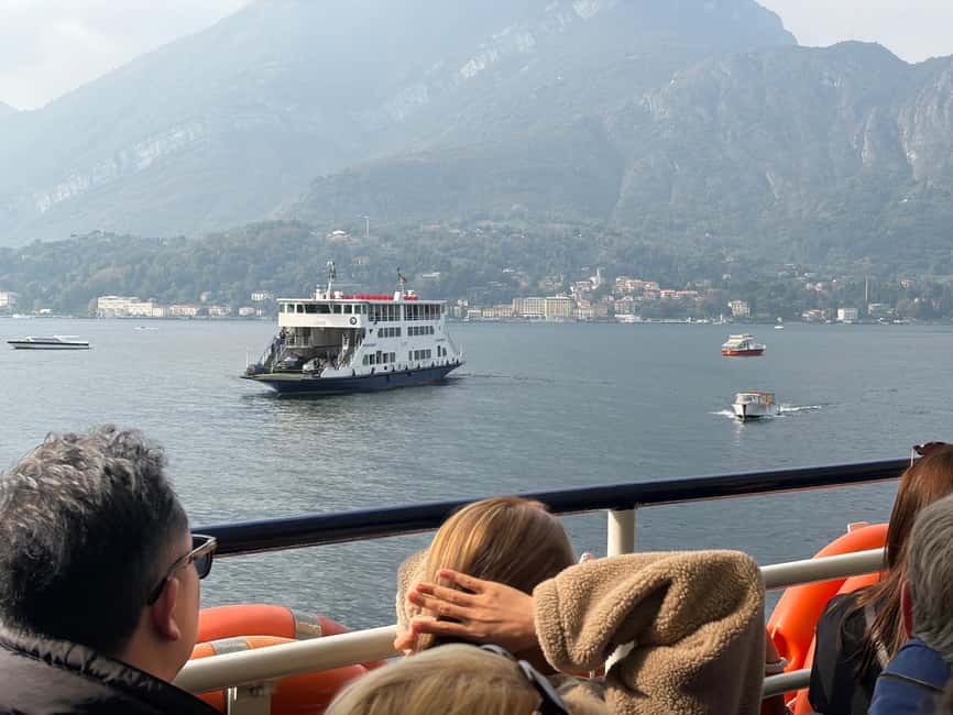 From Milan: Lake Como, Bellagio and Lugano Small Group Tour - Getting there: air-conditioned bus plus two short ferries