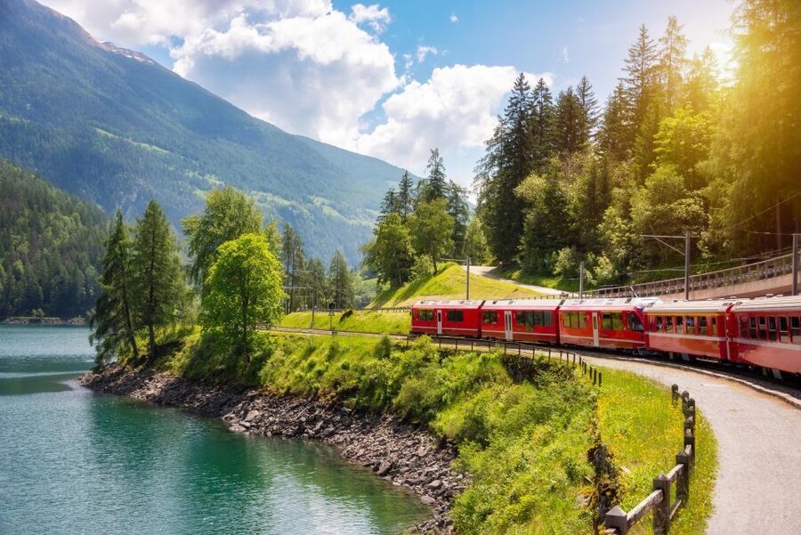 From Milan: St Moritz & Alps Day Trip with Bernina Red Train - The long coach ride to the Bernina Pass: where time actually gets good