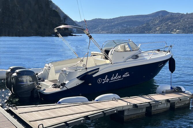 Glamour tour (3 H) speed boat stop in Bellagio - Private boat from Como: what you’re really paying for