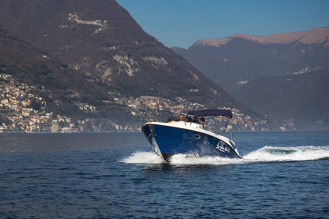 Glamour tour (3 H) speed boat stop in Bellagio - Comacina Island: ruins, woods, and that quiet bay mood