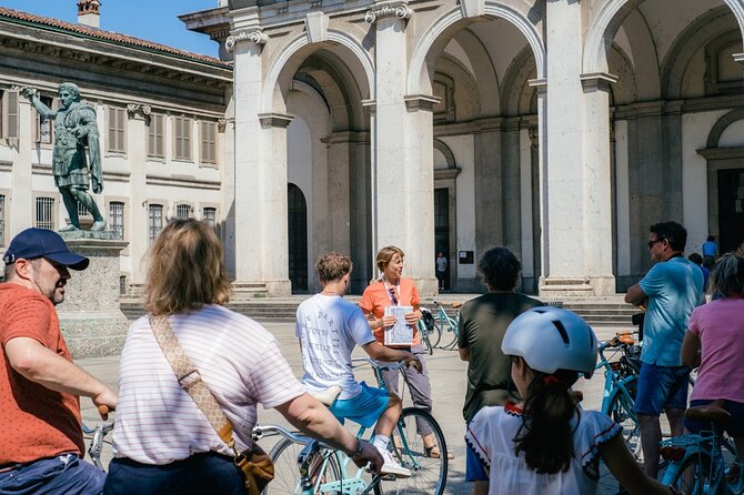 Highlights and hidden gems of Milan Bike Tour - Piazza della Scala and Teatro Alla Scala: Classy Views With Street-Level Context
