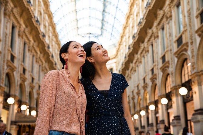 Highlights of Milano Private Walking Tour: Duomo, Castle & Gelato - Galleria Vittorio Emanuele II: elegance under the glass dome