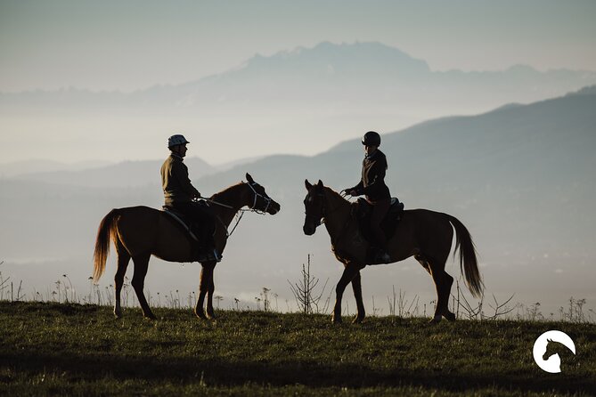 Horseback riding for experts between the lake and the mountains - Lago di Annone Second Leg: Faster Riding and Big Lake Views