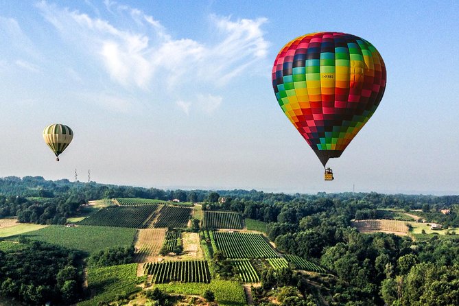 Hot air balloon flight Milan weekend - A calm half-day escape from Milan, built around the countryside