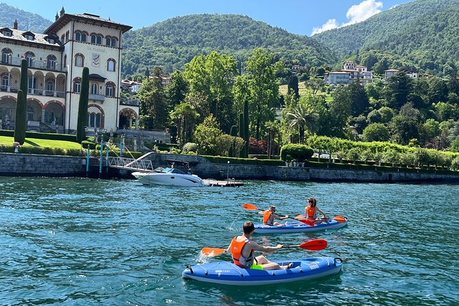 Kayak Rental - Lake Como Bellagio - Start at Piazza della Chiesa Beach, Then Paddle Your Own Pace