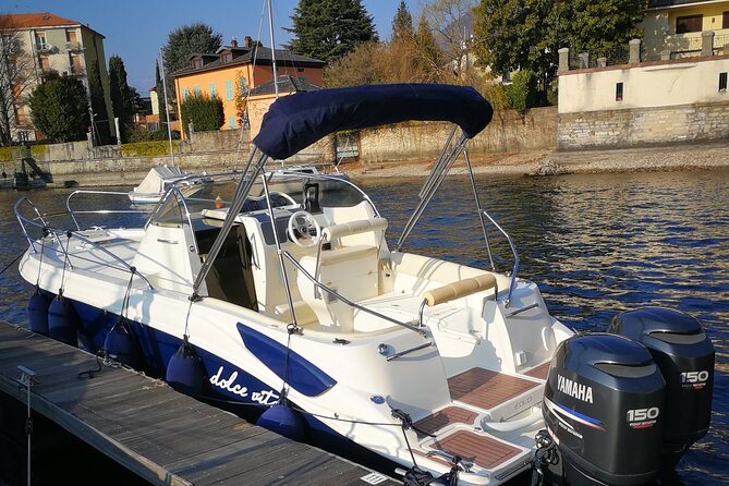 La Dolce Vita tour (2 H) Boat Eolo - A private 2-hour speedboat that turns Como into a close-up