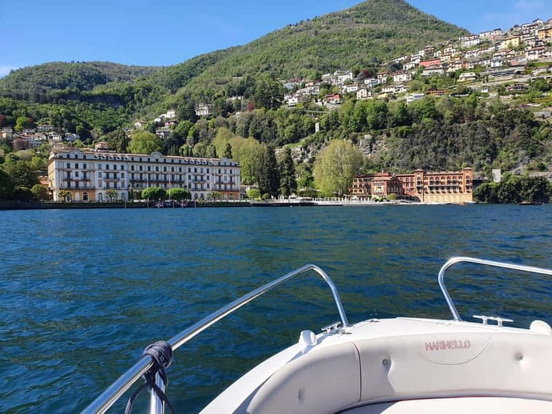 Lake Como: 1-Hour Private Boat Tour With Skipper - Key things to know before you go