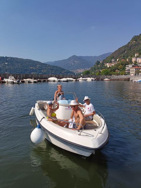 Lake Como: 3-Hour Boat Rental - Key highlights you should know