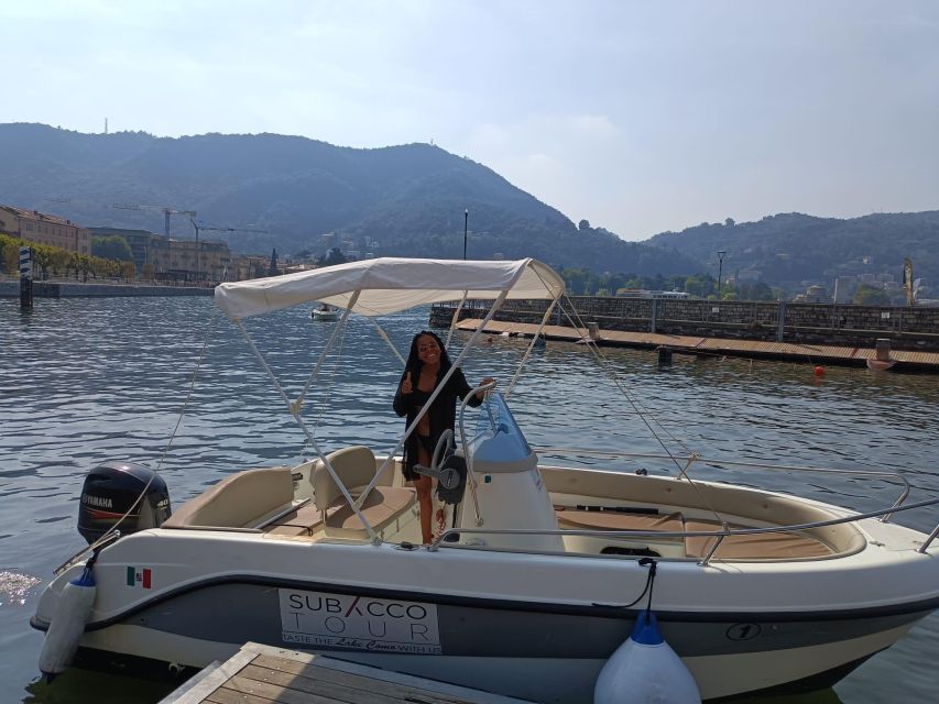 Lake Como: 3-Hour Boat Rental - Meeting at Bar Lario, Subacco Pier, and Getting Ready to Cruise