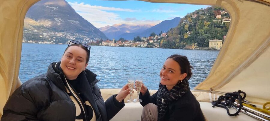 Lake Como: Aperitivo Cruise with Prosecco at Sunset - The two exclusive Prosecco toasts, and why the stops matter