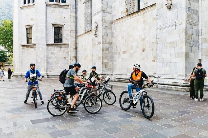 Lake Como: eBike City Tour Guided by an iPad and a Tour Leader - The riding reality: traffic, pedestrians, and narrow paths