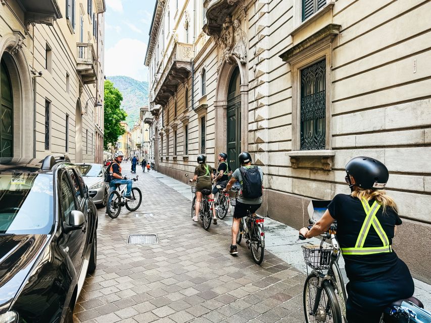 Lake Como: eBike Tour with Live Guide, eHelmet, and iPad - When it makes sense to add a coffee stop