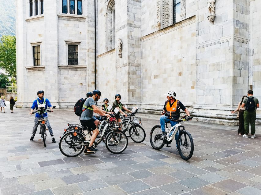 Lake Como: eBike Tour with Live Guide, eHelmet, and iPad - The bikes and tech setup: iPad Mini plus audio helmet